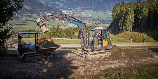 Bagger Firma Weitgasser Erdbau